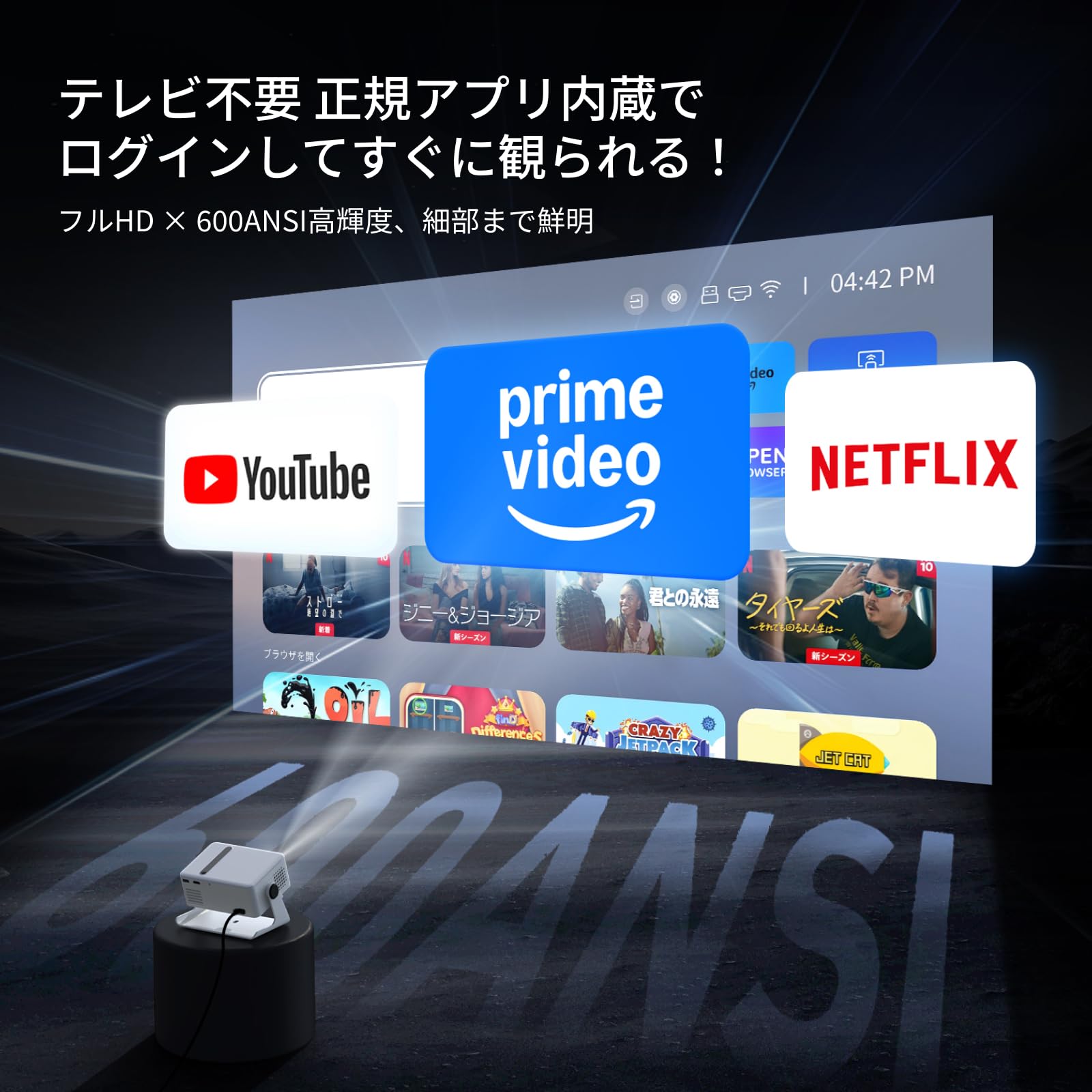 プロジェクター家庭用 小型 天井 静音Netflix・Prime Video Amazon.co.jp: プロジェクター家庭用 小型 天井 静音【Netflix・Prime